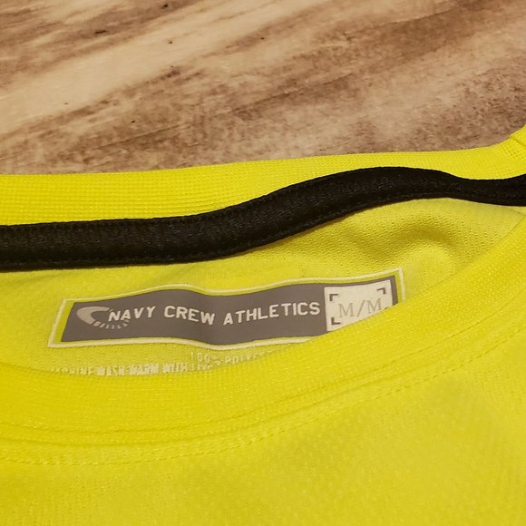 Navy Crew Athletics Dri Tek tank - Picture 2 of 6